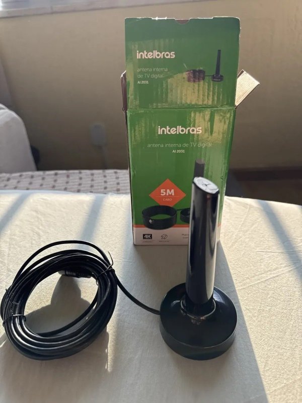 Antena De Tv Interna Intelbras Uhf/hdtv Ai 2031