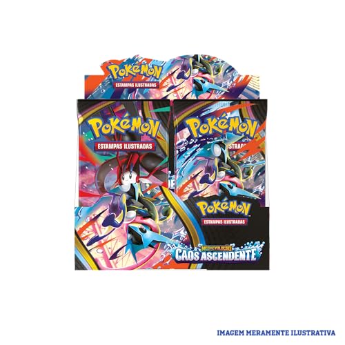 36 pacotes de Pokémon TCG Caos Ascendente