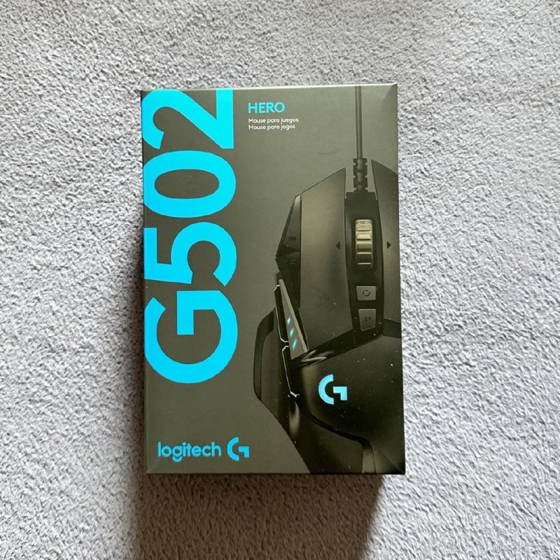Mouse Gamer Logitech G502 HERO com RGB LIGHTSYNC