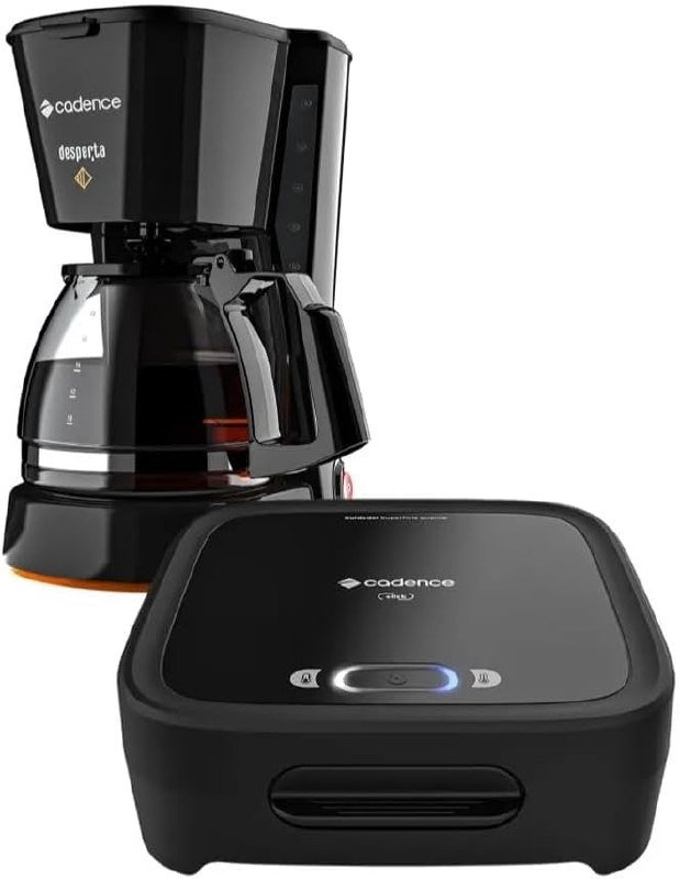 Cadence Click - Sanduicheira e Cafeteira Desperta - 127V
