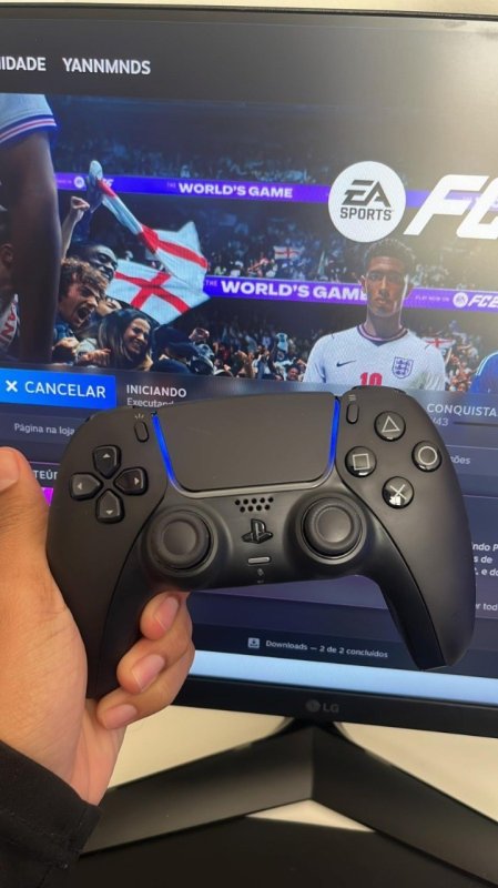 Sony Control Inalámbrico PS5 DualSense Midnight Black