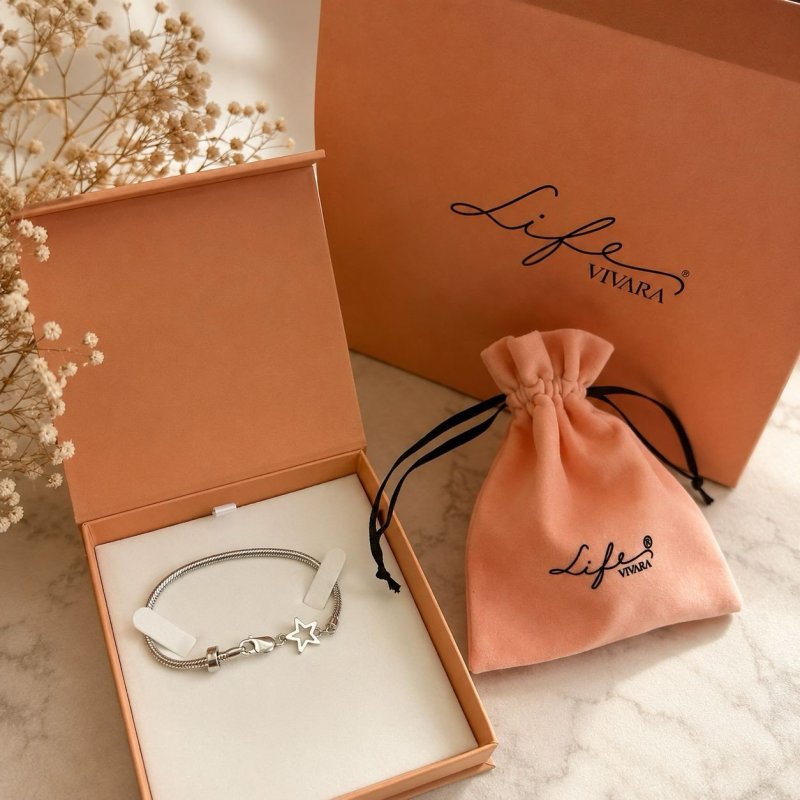 Pulseira Vivara Life Estrela Em Prata 925