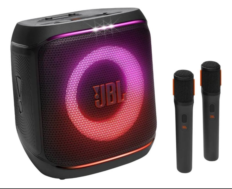 JBL PartyBox Encore 2 com Microfone - Preto