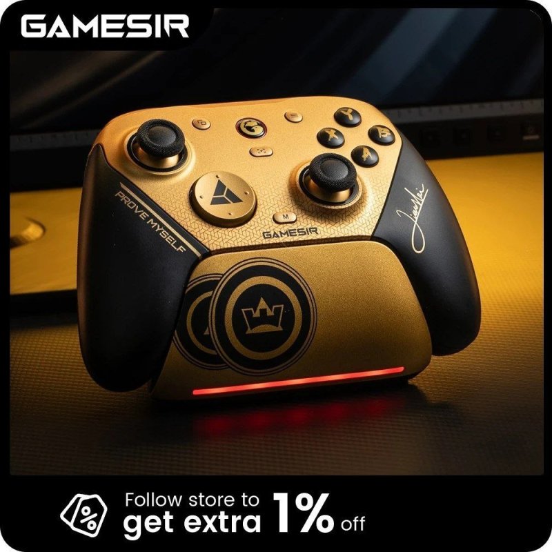 Controle GameSir G7 Pro 8K Champion Edition Gamepad Sem Fio
