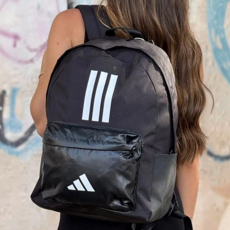 Mochila Clássica Treino 3 Listras Adidas