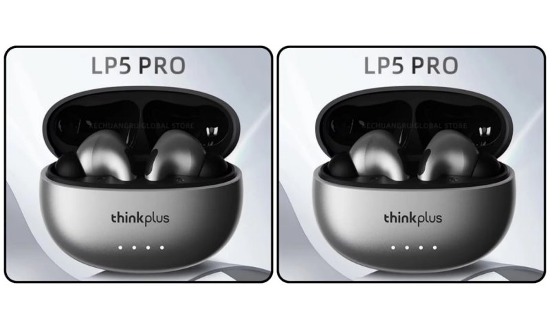 Fone Lenovo LP5 Pro ThinkPlus TWS Bluetooth 5.4 HiFi - 2 unidades