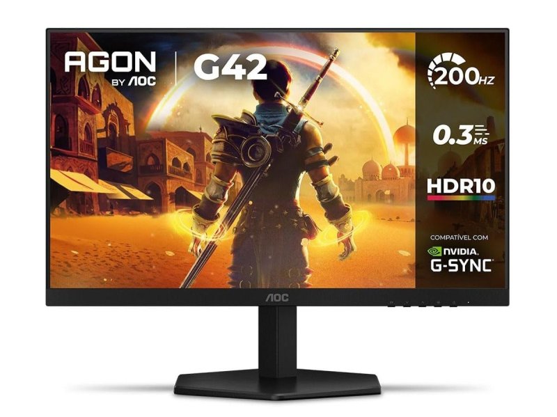 Monitor Gamer AOC AGON G42 24" 200Hz 0,3ms IPS HDR10