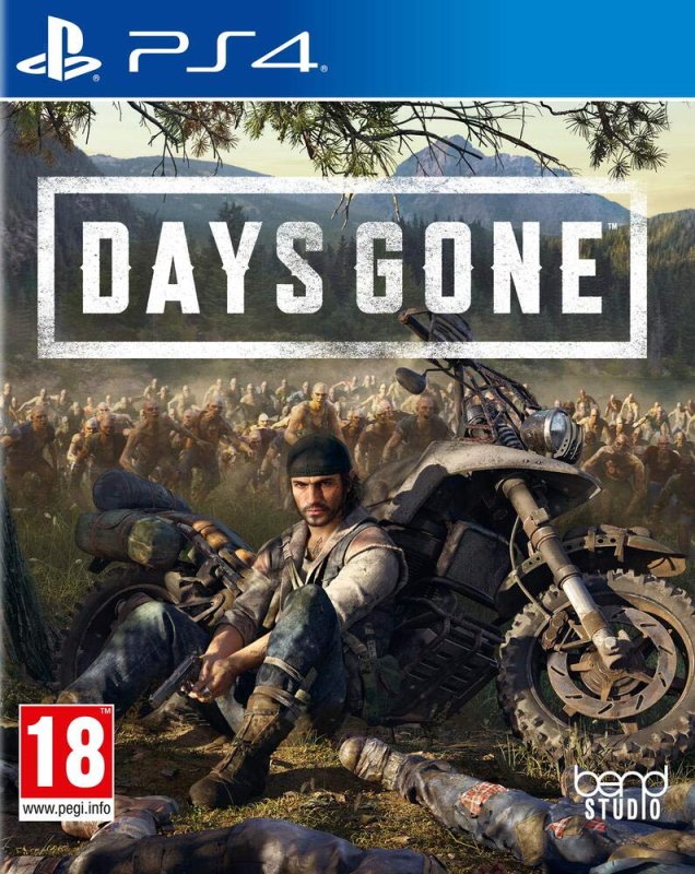 Days Gone em mídia física