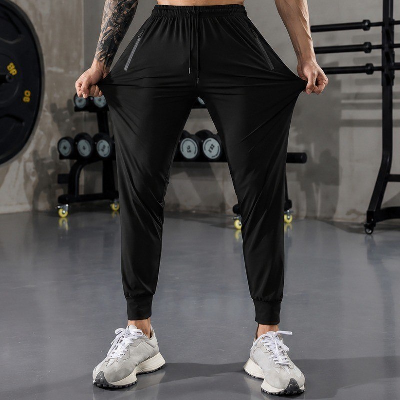 Calça Tactel Masculina Slim Jogger Esportiva Academia Treino