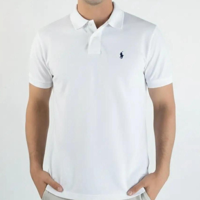 Camisa Polo Masculina Ralph Lauren Slim Piquet