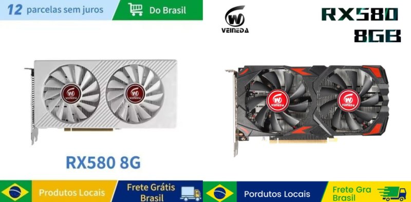 RX 580 8GB VEINEDA
