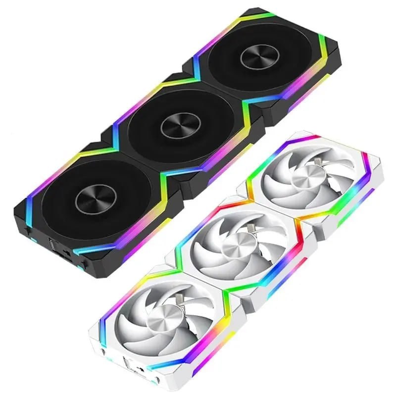 Kit 3 fans Magnética UniFan Jumpeak CS120 aRGB 5v
