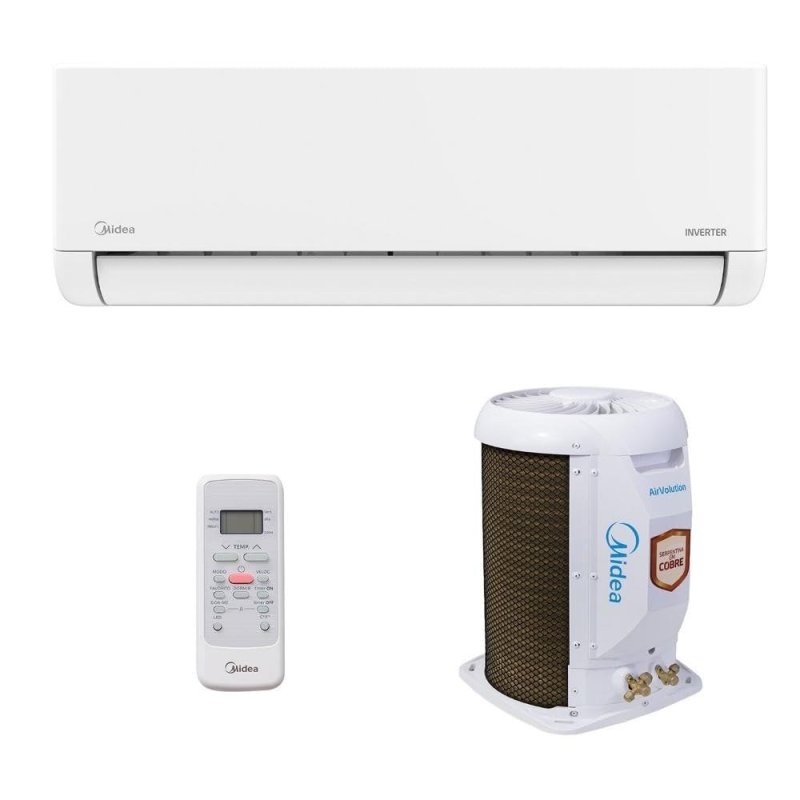 Ar-Condicionado Midea Split 12.000 BTUs AirVolution Lite Inverter Frio
