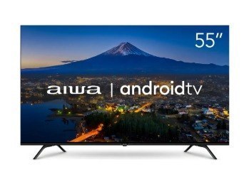 Smart TV AIWA 55" Android 4K Borda Ultrafina Dolby Vision & Atmos