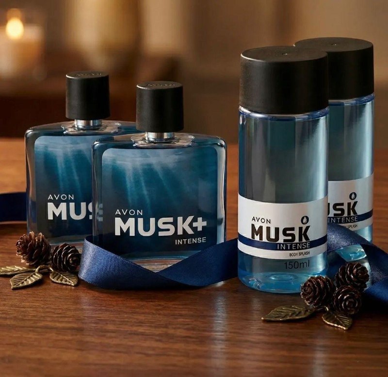 Kit Musk Intense 4 Itens com Desconto e Frete Grátis