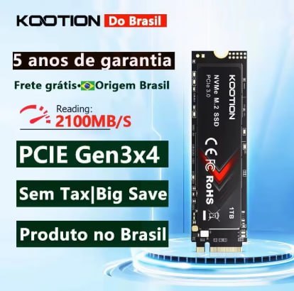 SSD KOOTION X15Lite PCIe 512gb M2 NVME M.2 512GB Lite