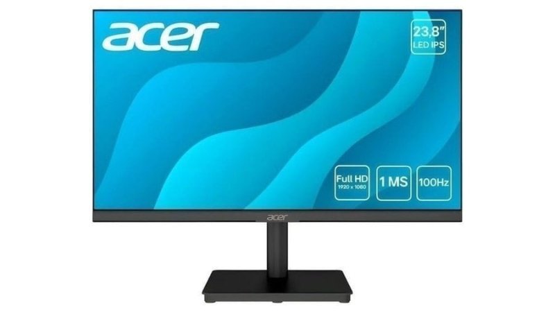 Monitor Acer mk241y 23.8" IPS Full HD 100hz 1ms HDMI/VGA Design Zero Frame