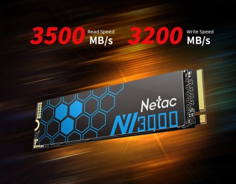 SSD NVME 3500 MB/S Netac NV3000