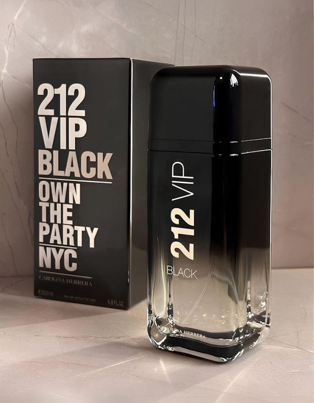 Perfume Carolina Herrera 212 VIP Black Eau de Parfum 200 ml