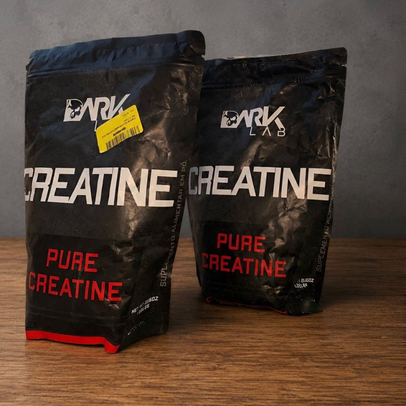 Creatina Monohidratada Pura 500g Dark Lab Unidade + Frete Grátis