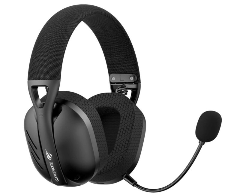 Havit Fone de Ouvido Headset Gamer Fuxi-H3 Black Com Fio e Sem Fio
