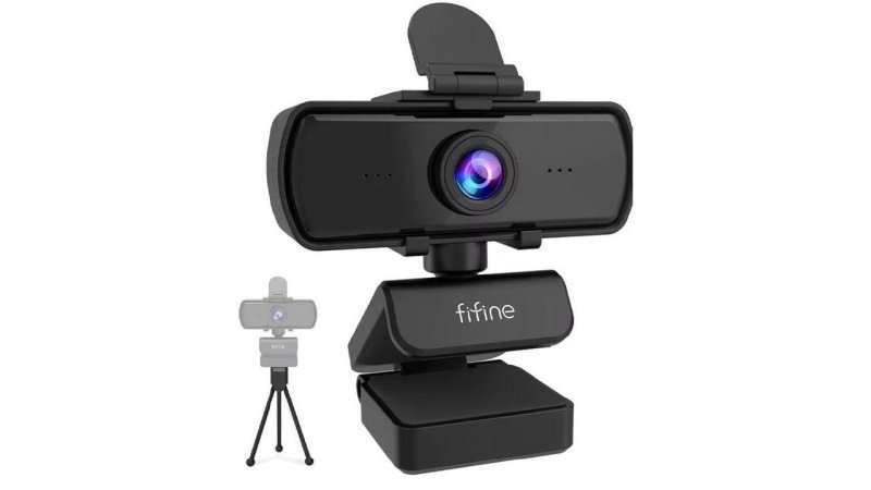 Webcam FIFINE K420 2k Com Microfone