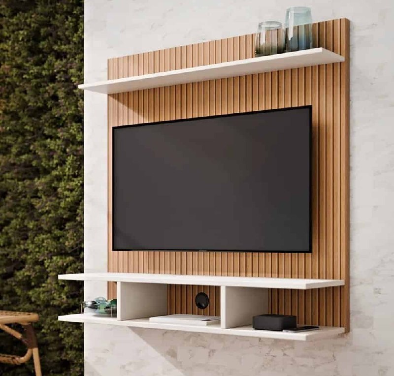 Suporte Painel Onix Para Tv32 Polegadas 90x90 Cm Prateleiras