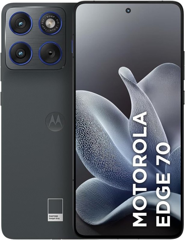 Motorola Edge 70 5G - 256GB 24GB RAM - Câmera 50MP - Tela 120Hz - Cinza