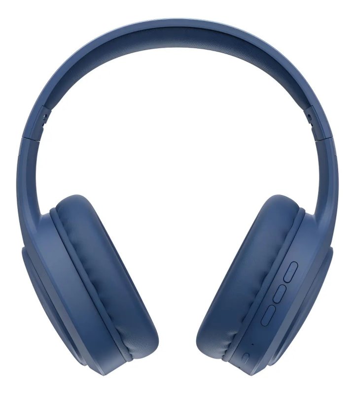 Fone De Ouvido Headphone Dapon H02d Bluetooth 5.1 Over-ear Cor Azul