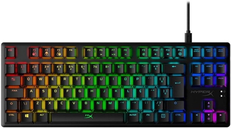 HyperX Alloy Origins Core - Mechanical Gaming Keyboard - HX Red - BR Layout