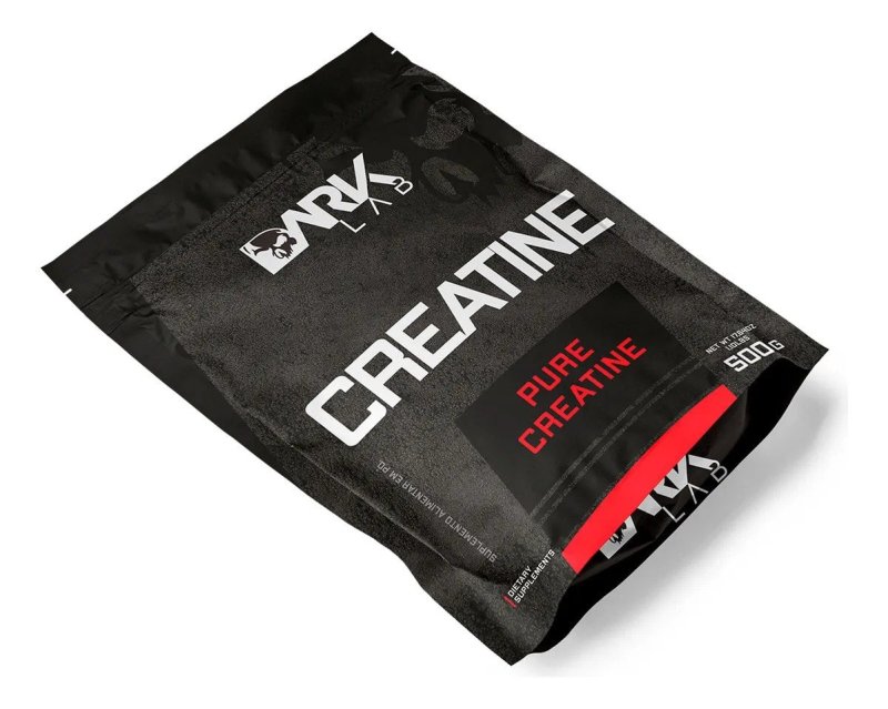2x Creatina Monohidratada Pura 500g Dark Lab Unidade Sem Sabor