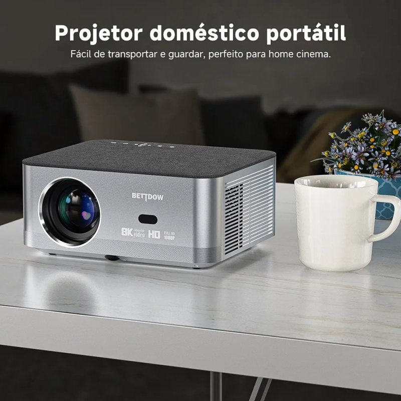 Bettdow AC1041 Full HD 15000lm Wi-Fi Cinema