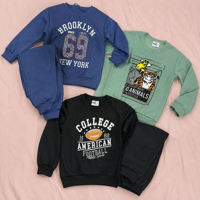 Kit com 6 Peças Infantil Inverno