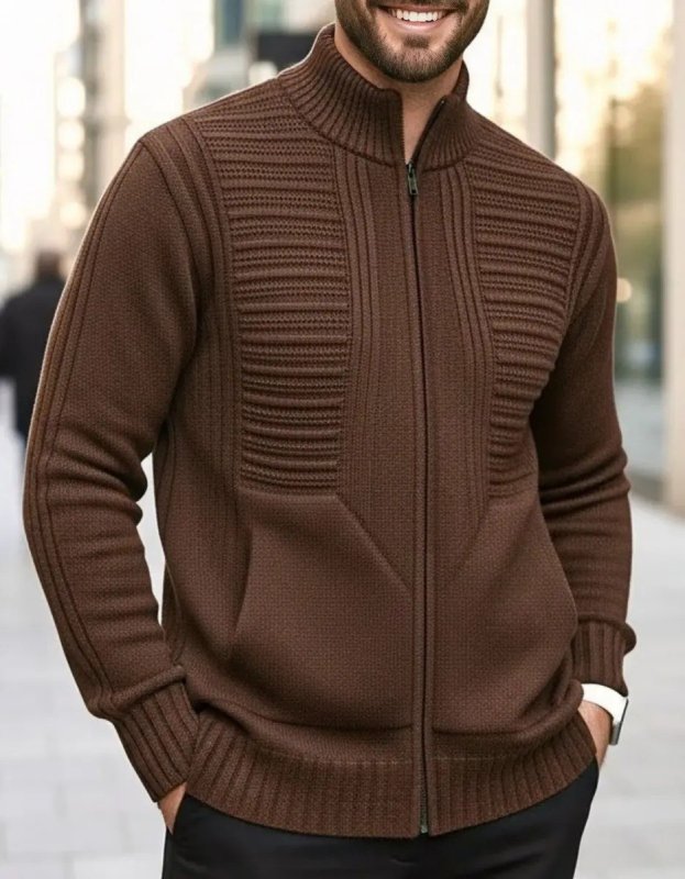 Blusa Manga Longa Masculina Basico Inverno Estilo Old Money