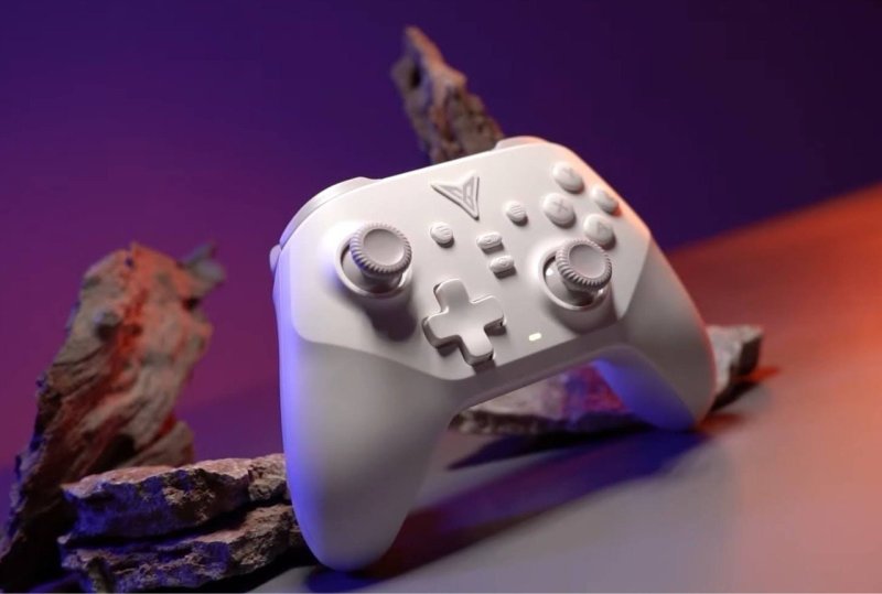 Controle Flydigi Dune Fox Sem Fio Hall Effect Cor Bege