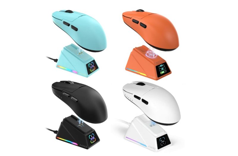 Mouse Ajazz AJ159 Apex com Display e Dock