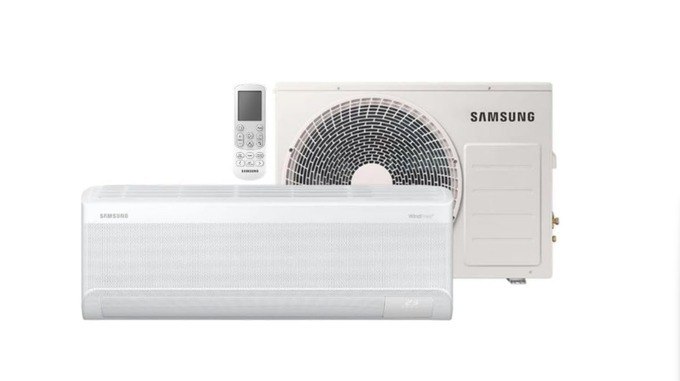 Ar Condicionado Split Inverter Samsung WindFree AI Pro 12000 BTUs Quente e Frio 220V AR60H12C1AWNAZ