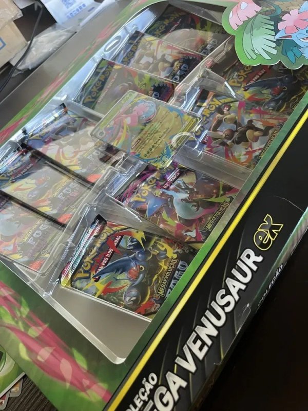 Box Pokémon Mega Venusaur Ex