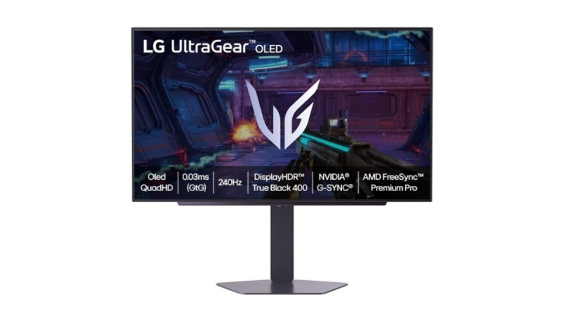 Monitor LG UltraGear™ OLED 27GX704A-B 27" QuadHD, 0.03ms (GtG), 240Hz
