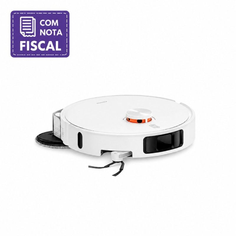 Robô Aspirador S40 Pro Branco Alexa E Google 127/220v Limpeza Automática