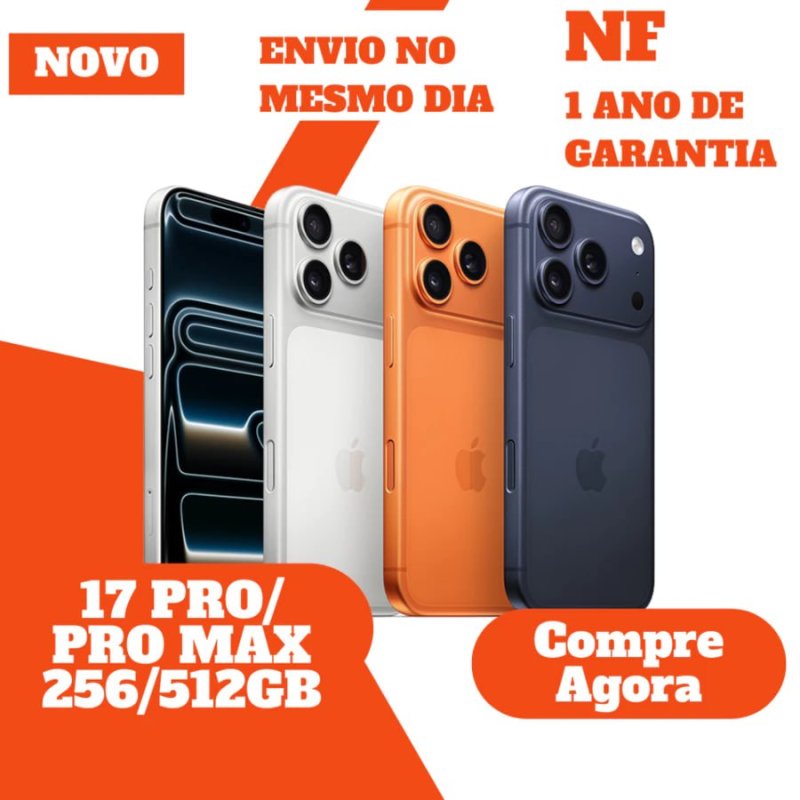 iPhone 17 Pro 256GB - Novo Original