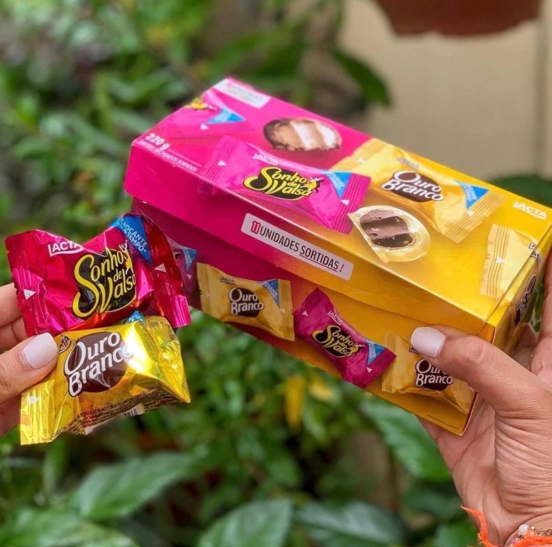 Caixa Sonho de Valsa e Ouro Branco Sortidos 220g