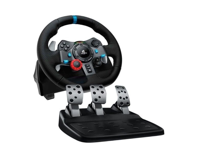 Volante Logitech G29 Driving Force para PS5, PS4, PS3 e PC