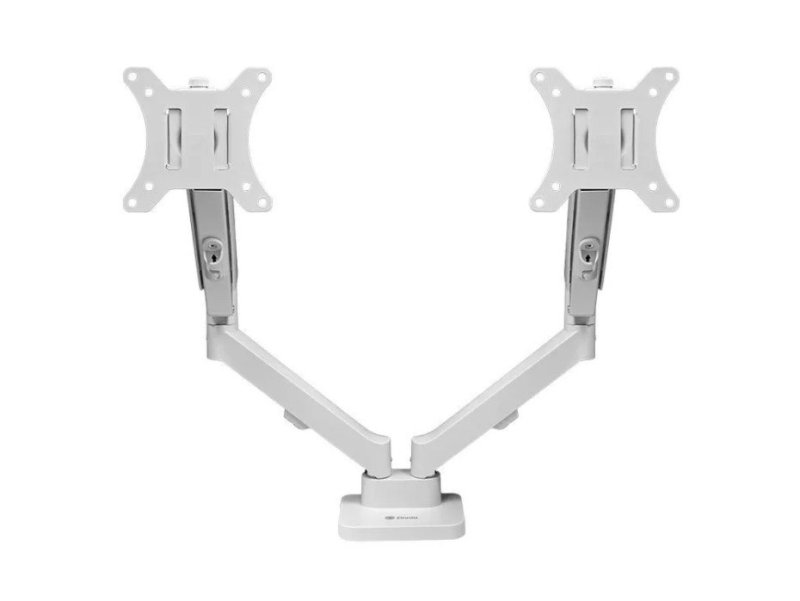 Suporte Articulado Para 2 Monitores Zinnia Nimbo 210 Branco