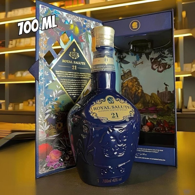 Whisky Royal Salute 21 anos The Signature Blend Escocês 700 ml