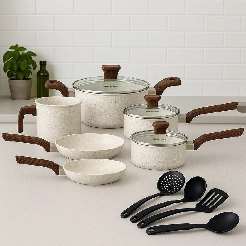 Jogo De Panelas Com 10 Peças Mimo Style Pratic Cook