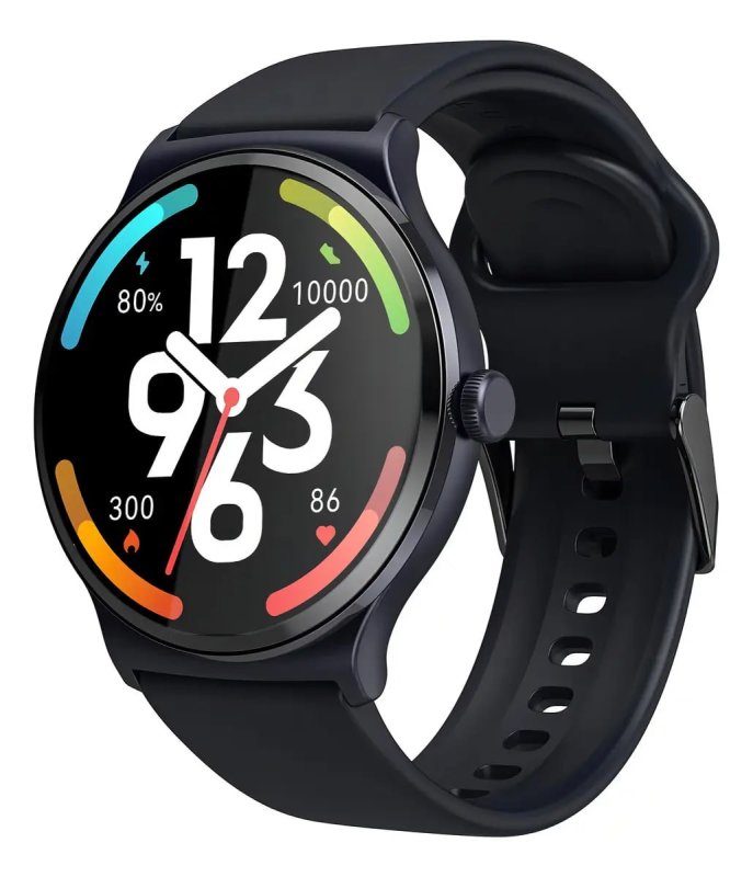 Smartwatch Haylou Solar Lite Metálico com Tela de 1.38" e Resistência à Água IP68