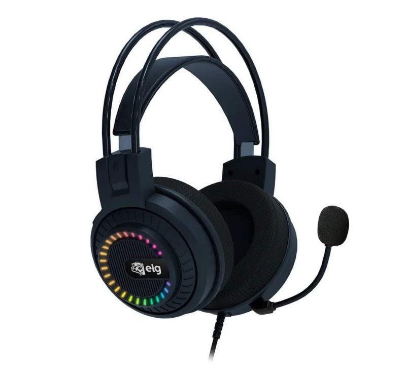 Headset Gamer Mizar ELG, 3D Surround 7.1, Drivers de 50mm, Microfone Omnidirecional