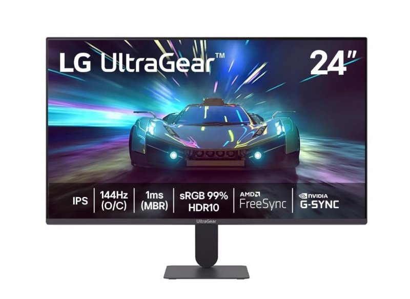 Monitor LG UltraGear 24G411A-B 24" FHD 144Hz 1ms