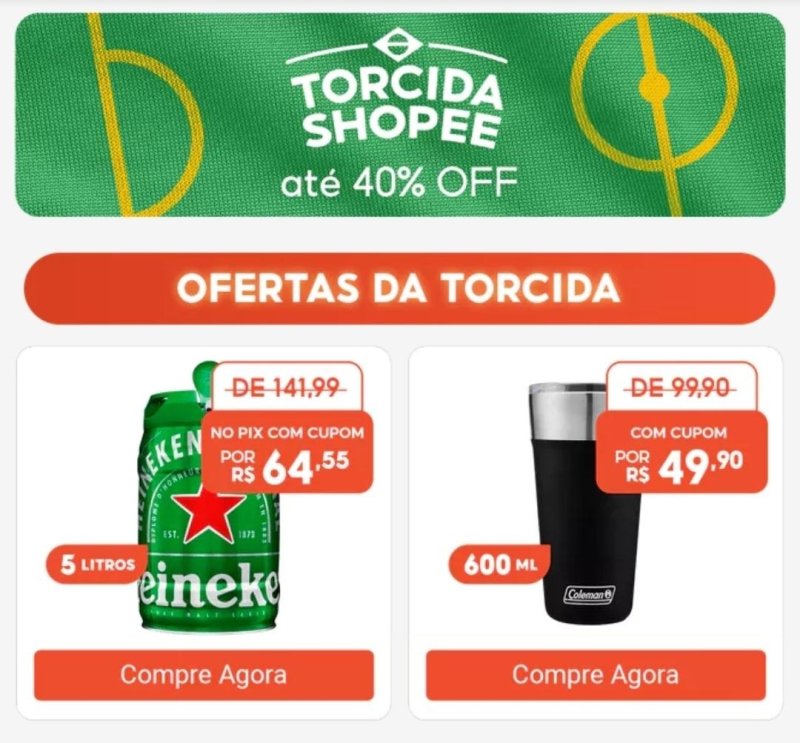 Heineken 5L e Copo Coleman